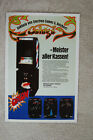 Galaga Arcade flyer promotional poster #2