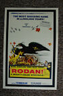 Rodan Lobby Card Movie Poster