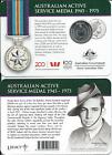 2017 Legends of the Anzacs Collection 20c Aust Active Service Medal Carded Coin
