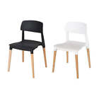 6X Stackable Chairs Belloch Replica Dining Chair Designer Cafe Bar Kitchen