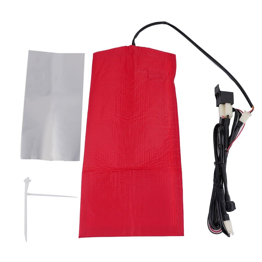 Motorcycle Accessories Heated Pad Seat Heater Universal Waterproof Fiber