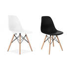 Retro Replica Eiffel Dining Chairs DSW Cafe Kitchen Beech Wooden