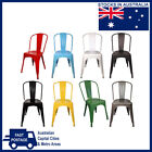 Tolix Dining Metal Cafe Bar Chair Kitchen Restaurant Stackable Seat Chairs Stool