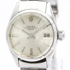 Vintage ROLEX Oyster Perpetual Date 6519 Steel Automatic Ladies Watch BF554495
