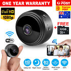1080P HD Mini Wifi Wireless IP Hidden Spy Camera Security Network Monitor Home
