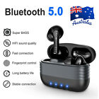 Bluetooth 5.0 Wireless Headphones TWS Earphones Mini In-Ear Pods Bass Earbuds AU