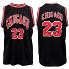 Zmart Men’s Basketball Jersey Sports T Shirt Tee Vest Gym Chicago Los Angeles