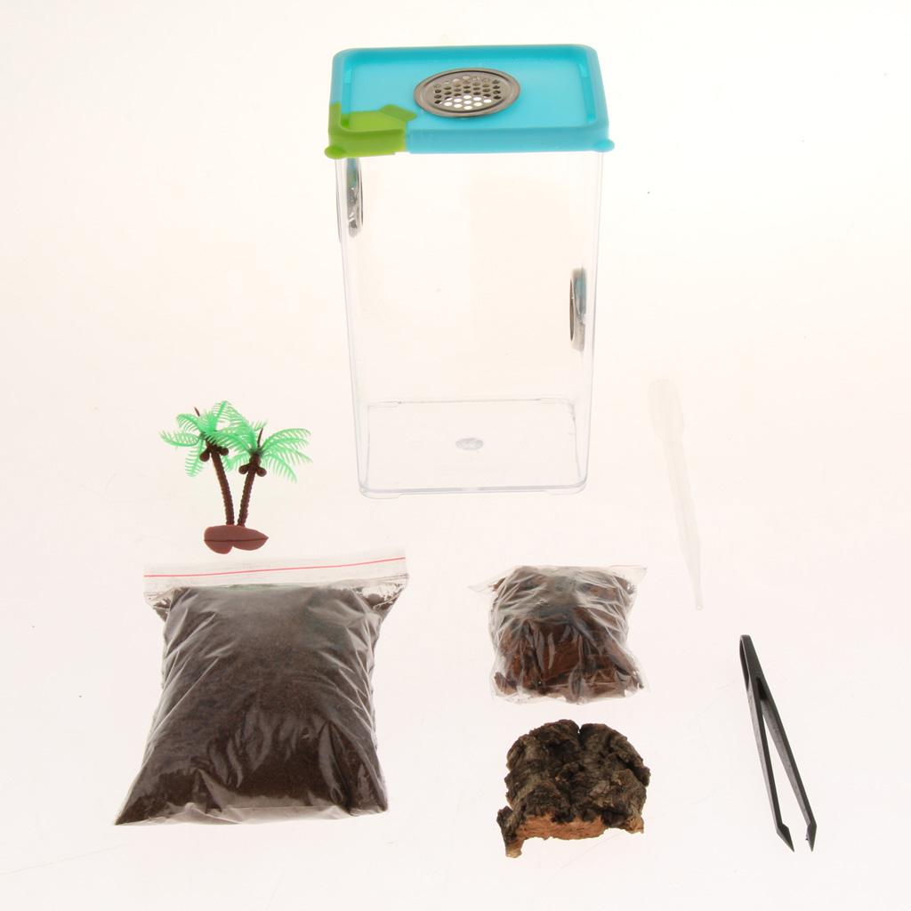 Pet Supplies Tarantula Spider Insect Tank Transparent Breeding Container Pet Supplies Tarantula Spider Insect Tank Transparent Breeding Container