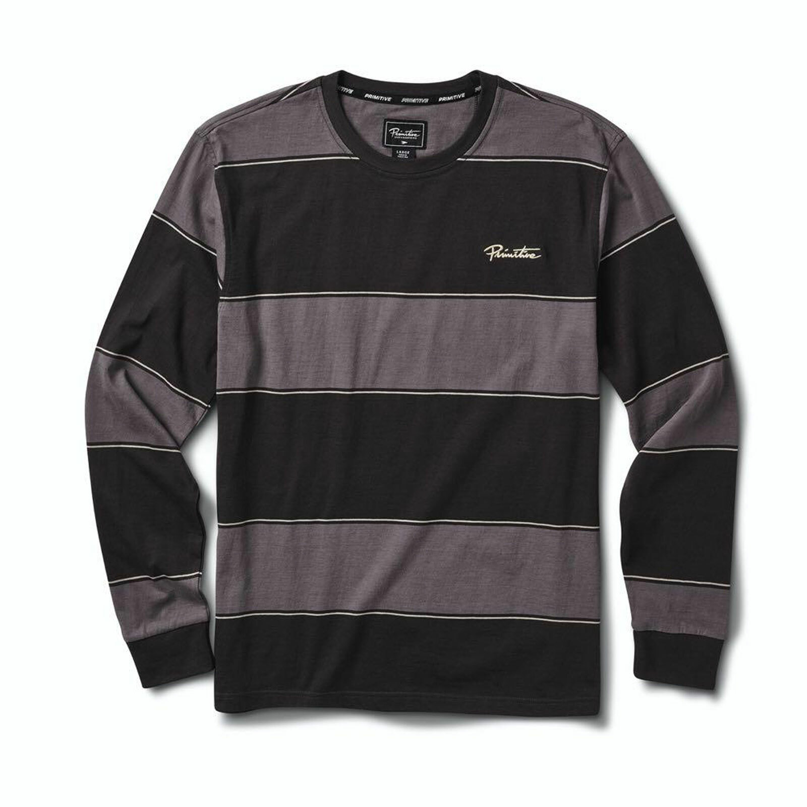 Primitive Men’s Bellevue Long Sleeve T Shirt Black Clothing Apparel Skateboar Primitive Men’s Bellevue Long Sleeve T Shirt Black Clothing Apparel Skateboar