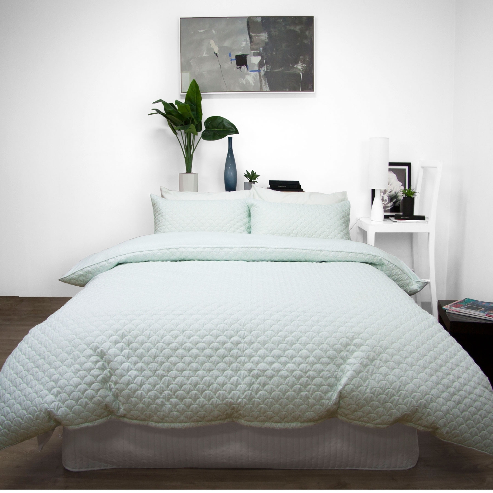 Bath Quilted Embossed Quilt Cover Set by Ardor – SINGLE DOUBLE QUEEN KING