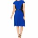 JESSICA HOWARD Womens Blue Short Sleeve Knee Length Sheath Dress 10 JESSICA HOWARD Womens Blue Short Sleeve Knee Length Sheath Dress 10