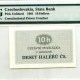 CZECHOSLOVAKIA STATE BANK 10 HELLERS 1981 PICK UNLISTED PRISON VOUCHER 0 CZECHOSLOVAKIA STATE BANK 10 HELLERS 1981 PICK UNLISTED PRISON VOUCHER 0