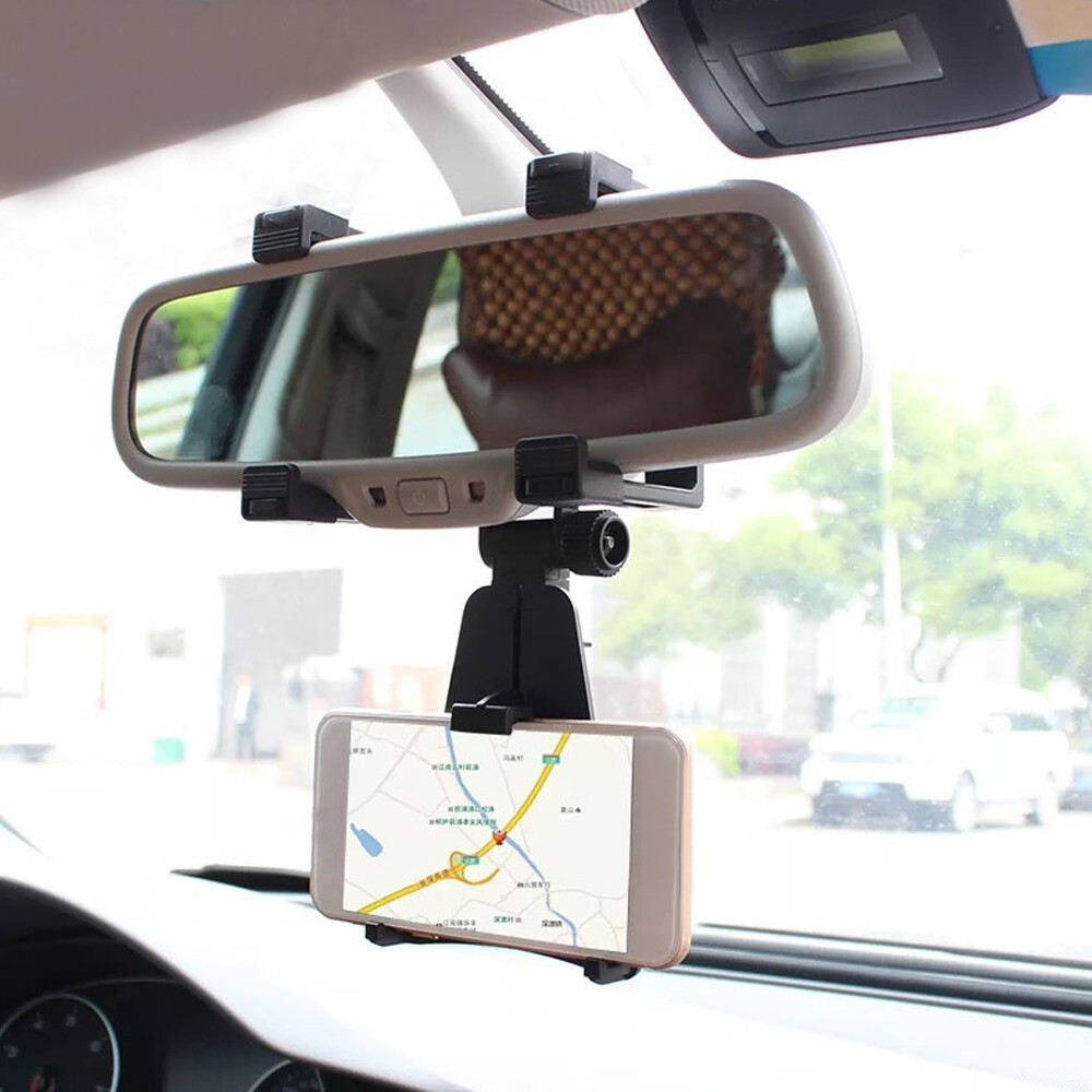 Universal Car Accessories Rearview Mirror Mount Stand Holder For Cell Phone GPS Universal Car Accessories Rearview Mirror Mount Stand Holder For Cell Phone GPS