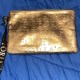 Victoria’s Secret Gold Waterproof Makeup Cosmetics Bag, Brand NEW!! Victoria’s Secret Gold Waterproof Makeup Cosmetics Bag, Brand NEW!!