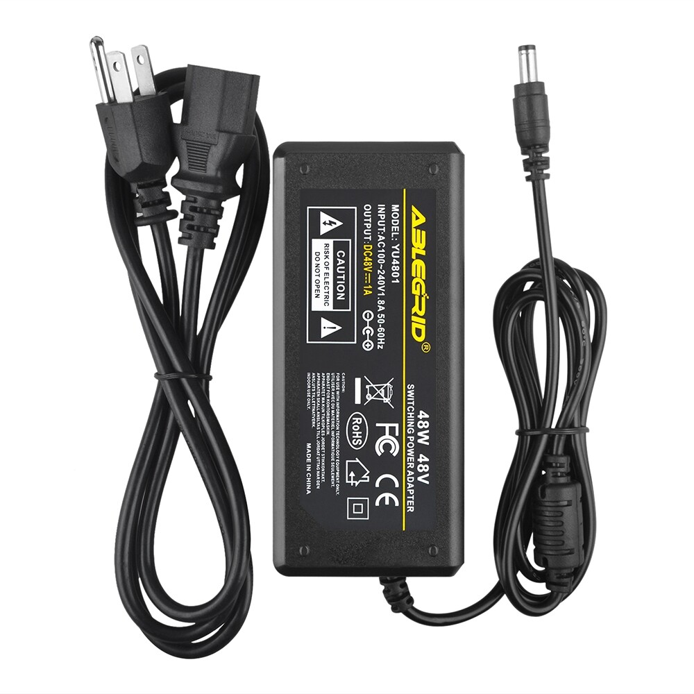 48V 1A AC Adapter Charger for Delta Electronics ADP-48DR B Power Supply Cord PSU 48V 1A AC Adapter Charger for Delta Electronics ADP-48DR B Power Supply Cord PSU