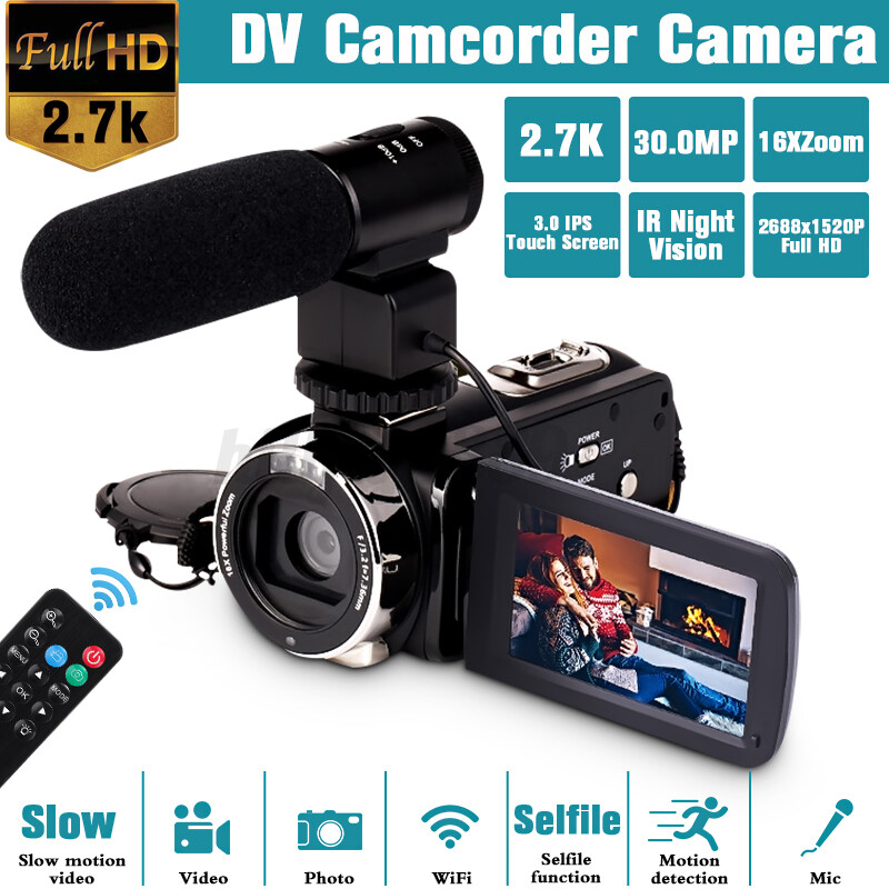 Digital Camera 1520P 2.7K 30MP 16X Zoom Camcorder Video WIFI Night Vision Digital Camera 1520P 2.7K 30MP 16X Zoom Camcorder Video WIFI Night Vision