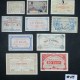 FRANCE – Lot Set of 10 Notes Bons Vouchers: 0.25 Centimaes 1 Franc 1914-1920 #05 FRANCE – Lot Set of 10 Notes Bons Vouchers: 0.25 Centimaes 1 Franc 1914-1920 #05