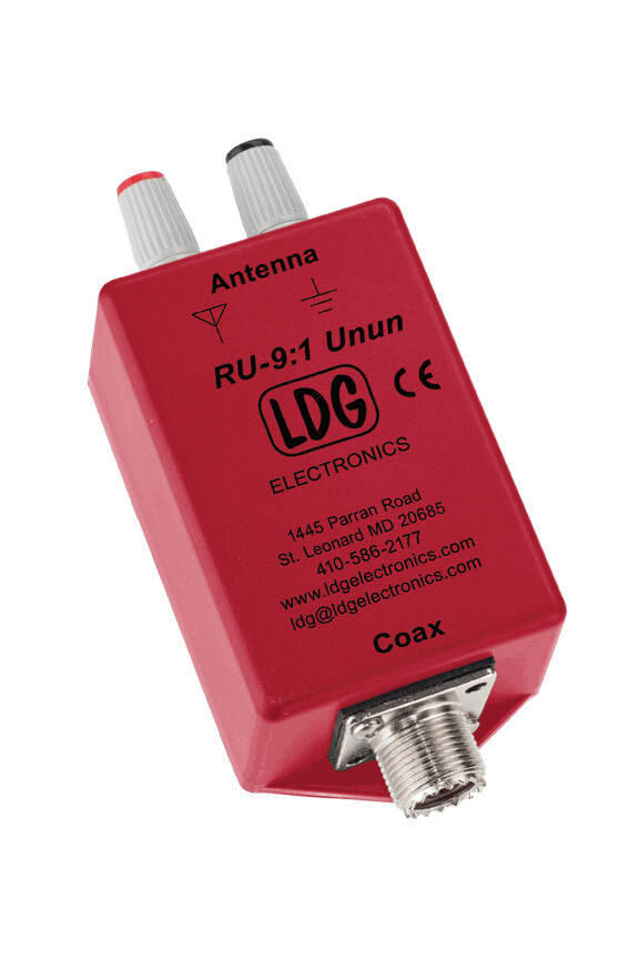 LDG Electronics RU-9:1 – UNUN, 9:1 Ratio, 200W PEP, SO239 LDG Electronics RU-9:1 – UNUN, 9:1 Ratio, 200W PEP, SO239