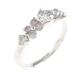 Authentic K18 White Gold Diamond ring #260-003-944-0839 Authentic K18 White Gold Diamond ring #260-003-944-0839