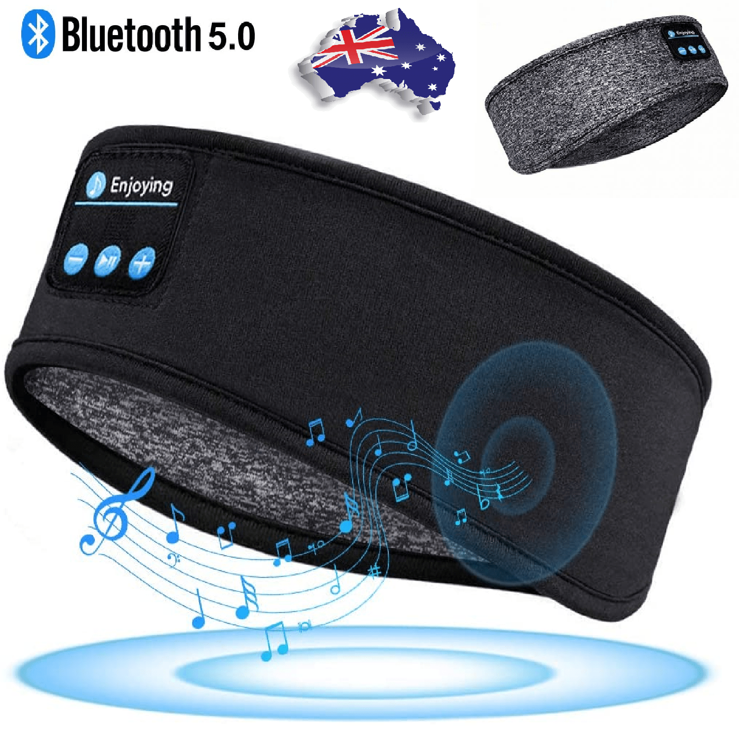 Sleep Headphones Bluetooth Headband Ultra-Soft Music for Side Sleepers Running Sleep Headphones Bluetooth Headband Ultra-Soft Music for Side Sleepers Running