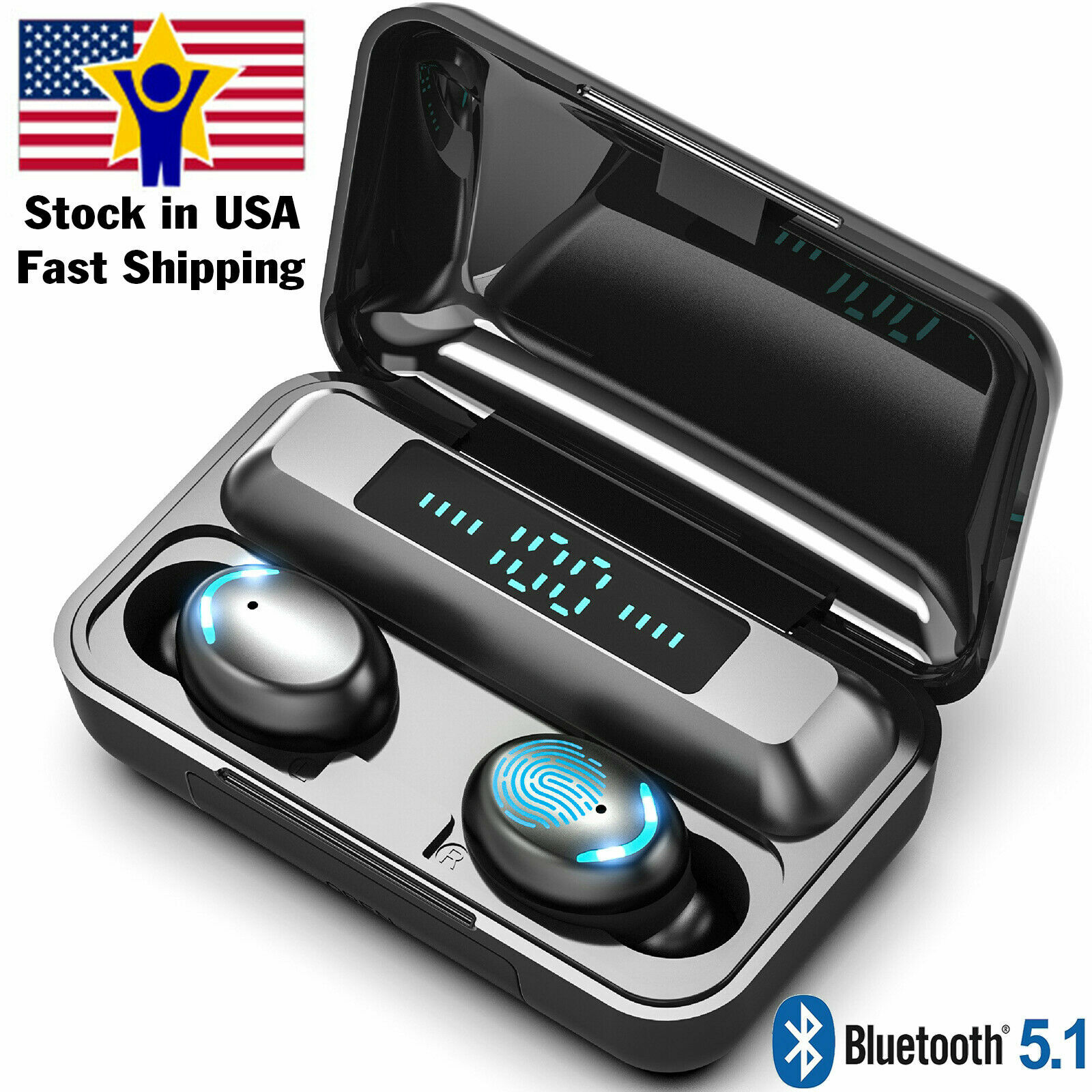 Bluetooth Earbuds for iphone Samsung Android Wireless Earphone IPX7 Waterproof Bluetooth Earbuds for iphone Samsung Android Wireless Earphone IPX7 Waterproof