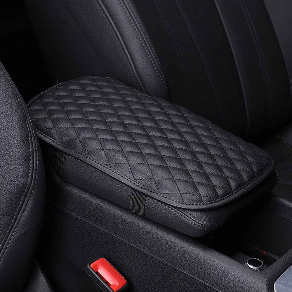 Auto Car Armrest Cushion Cover Center Console Box Pad Mat Protector Accessories Auto Car Armrest Cushion Cover Center Console Box Pad Mat Protector Accessories