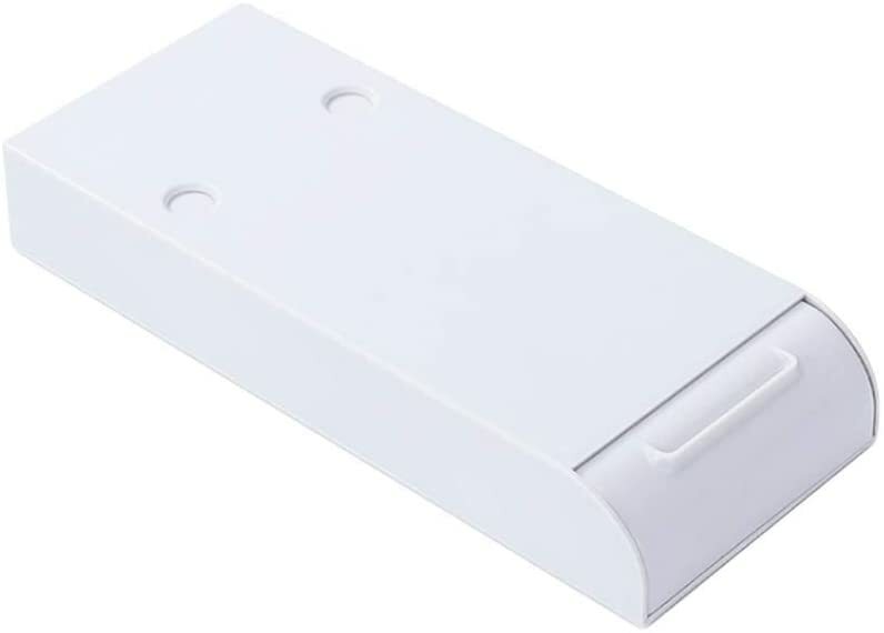 Pen Holder Under Desk Organisers Self-Stick Pencil Tray Accessories Office White