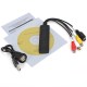1Channel USB 2.0 Video Audio Capture Card Adapter VHS VCR TV to DVD Converter 1Channel USB 2.0 Video Audio Capture Card Adapter VHS VCR TV to DVD Converter