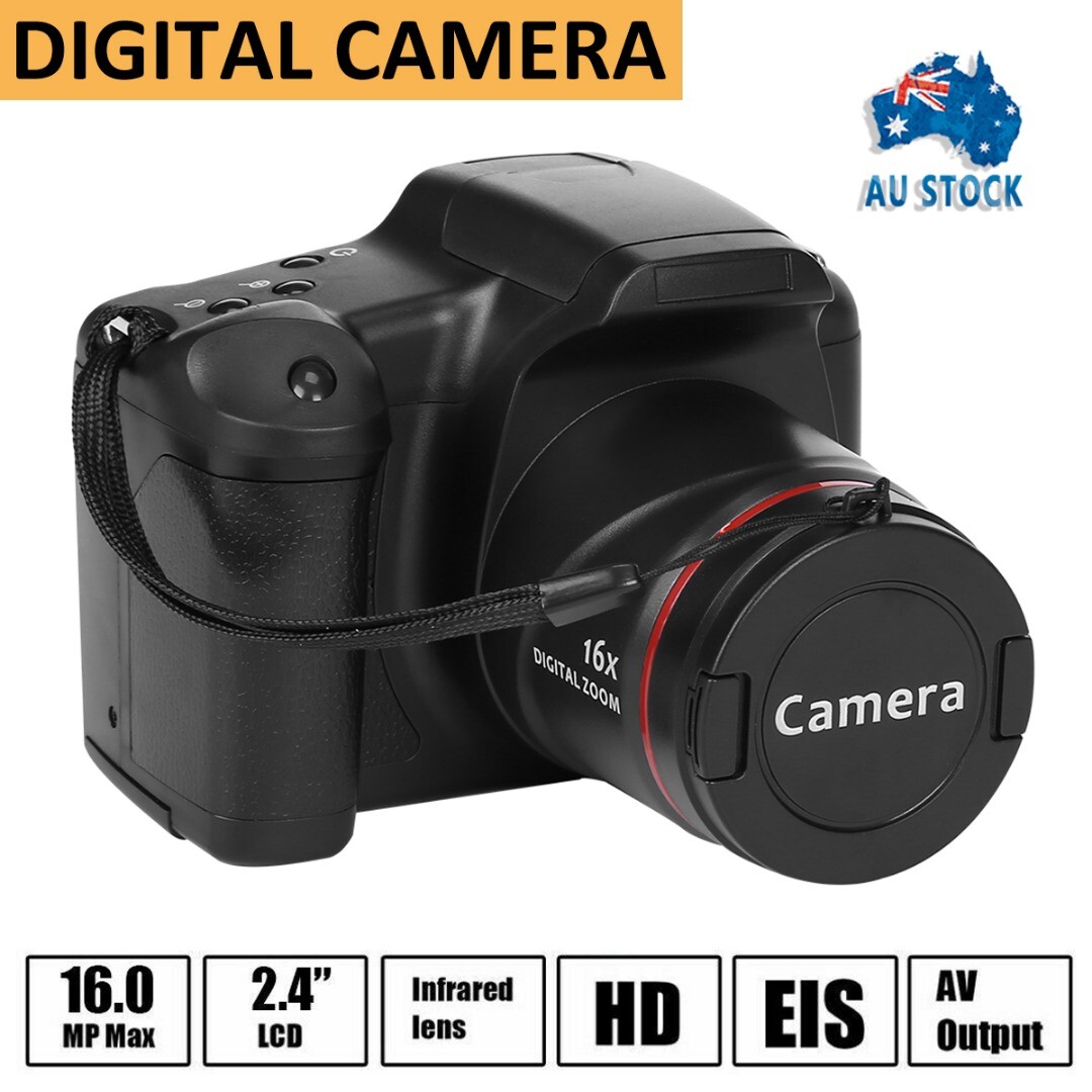 Digital Camera Vlogging Video Camera SLR Camera 2.4 Inch 16x Zoom 1080P Ultra HD