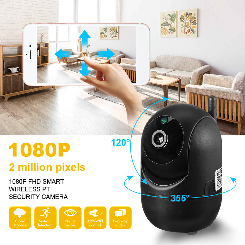 1080P Wireless IP Security Camera Home CCTV System Network WiFi Outdoor Indoor