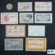 FRANCE – Lot Set of 10 Notes Bons Vouchers: 0.05 Centimaes 2 Franc 1916-1919 #10 FRANCE – Lot Set of 10 Notes Bons Vouchers: 0.05 Centimaes 2 Franc 1916-1919 #10