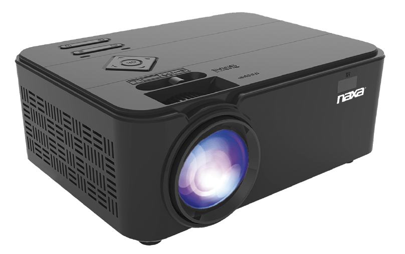 Naxa Electronics Home Theater LCD Projector, 150-inch, Black (nvp1000)