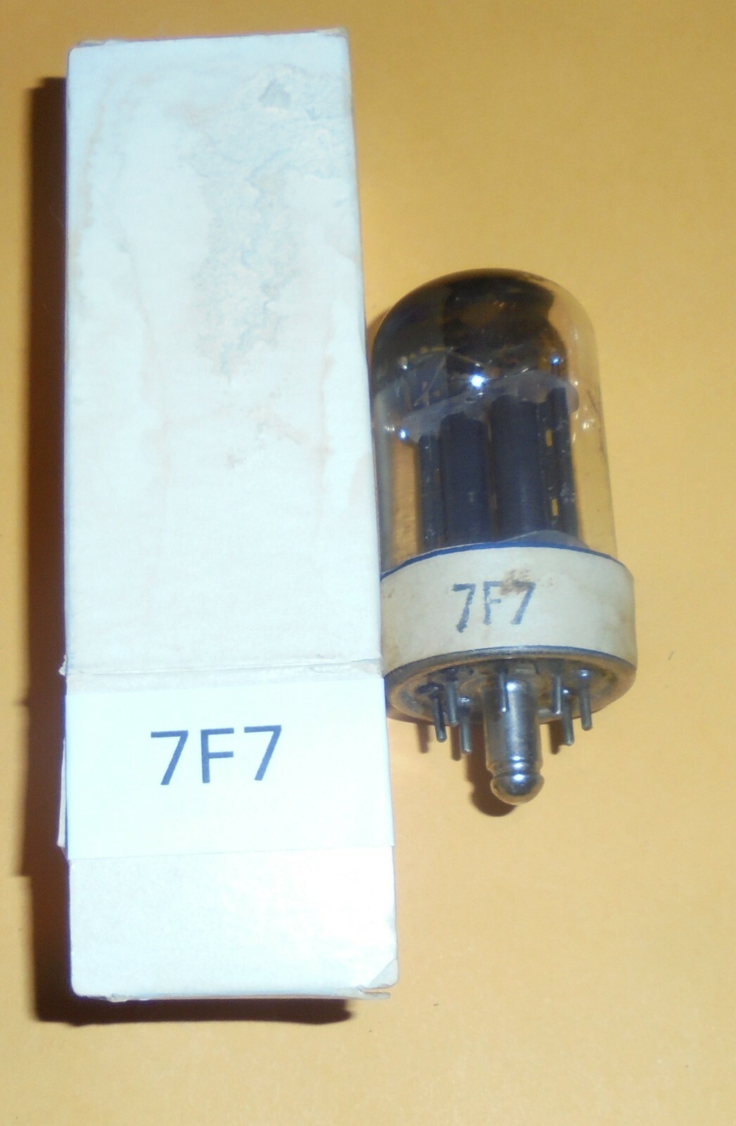 GE 7F7 ELECTRONICS VACUUM TUBE TESTED GE 7F7 ELECTRONICS VACUUM TUBE TESTED