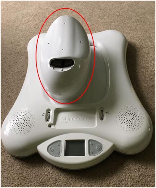 4moms mamaroo baby Swing rocker base white dome cover replacement 2014 model 4moms mamaroo baby Swing rocker base white dome cover replacement 2014 model