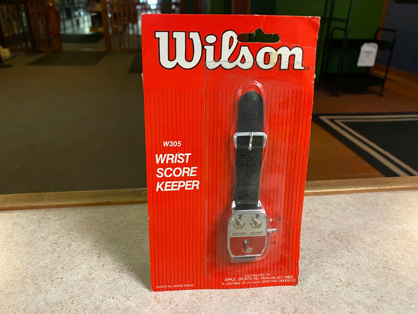 VINTAGE wilson wrist score keeper w305 apple sports Sealed NIP VINTAGE wilson wrist score keeper w305 apple sports Sealed NIP