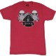 Star Wars Force Awakens Mens T-Shirt – Kawaii Style Kylo Ren & Stormtroopers Star Wars Force Awakens Mens T-Shirt – Kawaii Style Kylo Ren & Stormtroopers