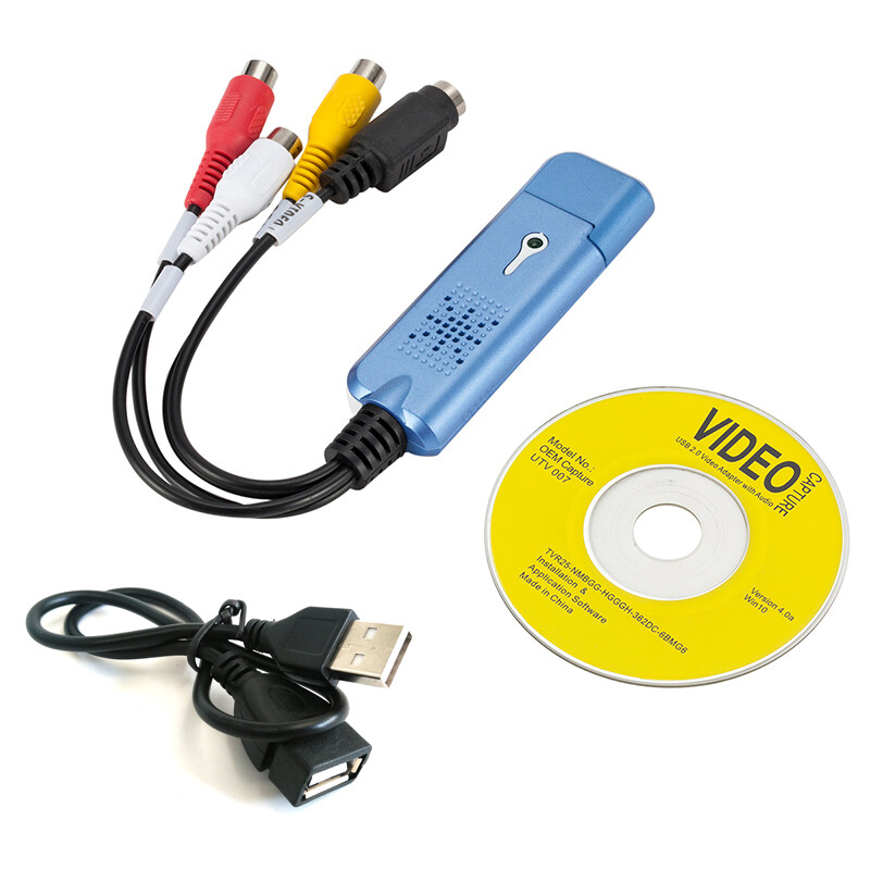 2.0 USB Audio Video Capture Grabber Adapter Converter for Win 2000/XP/Vista PAL 2.0 USB Audio Video Capture Grabber Adapter Converter for Win 2000/XP/Vista PAL