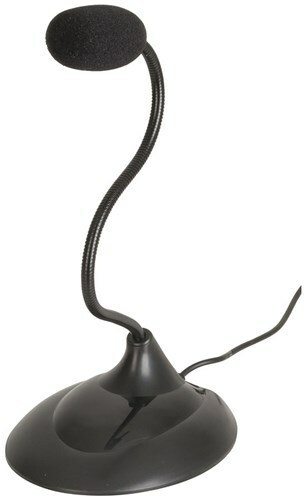3.5mm Flexible Gooseneck PC Desktop Microphone ideal for Skype chat podcasting 3.5mm Flexible Gooseneck PC Desktop Microphone ideal for Skype chat podcasting