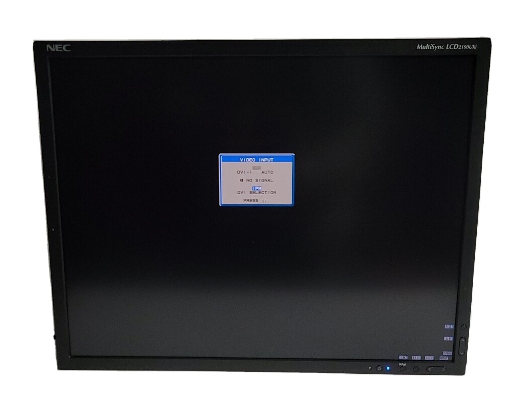 NEC MultiSync LCD2190UXi 21.1″ LCD Monitor #E NEC MultiSync LCD2190UXi 21.1″ LCD Monitor #E