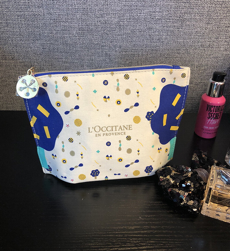 L’Occitane En Provence Makeup Cosmetics Bag, Travel Toiletry Pouch, Brand NEW! L’Occitane En Provence Makeup Cosmetics Bag, Travel Toiletry Pouch, Brand NEW!