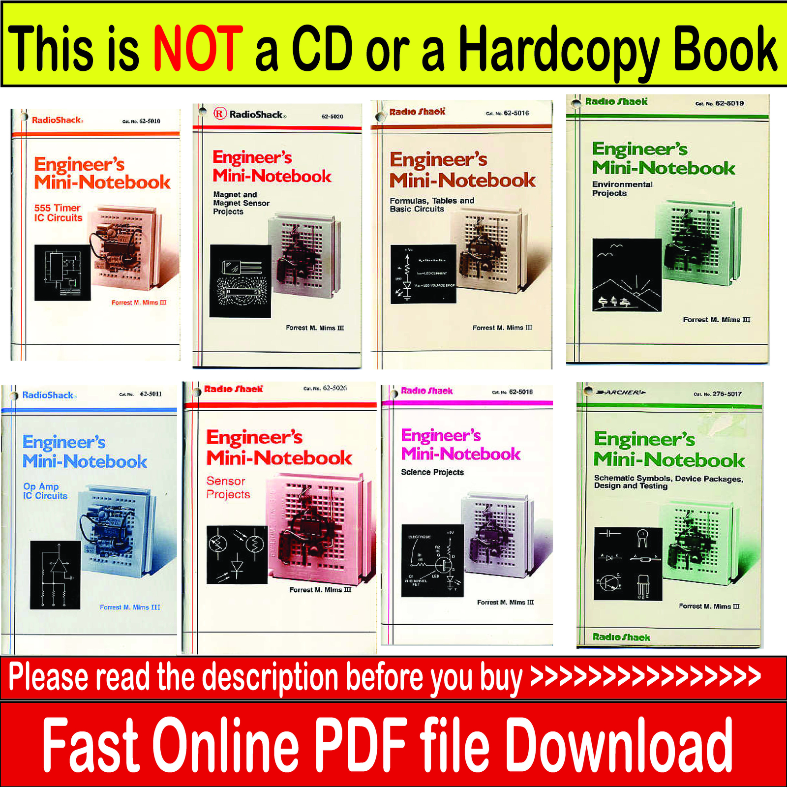 Radio Shack Electronics projects books Collection 120 PDF Radio Shack Electronics projects books Collection 120 PDF