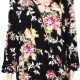 Style & Co. Women’s Blouse Black Size 1X Plus Petal Floral Button Up #038 Style & Co. Women’s Blouse Black Size 1X Plus Petal Floral Button Up #038