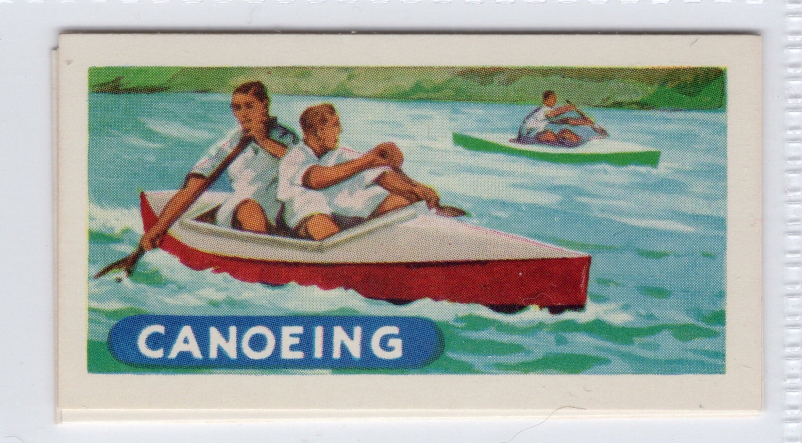 Sports and Games 1954. Canoeing