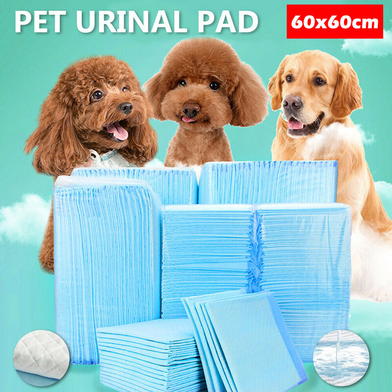 200 X Dog Training Mat Pee Pads Toilet PET Puppy Indoor Potty Pad Mats 60x60CM 200 X Dog Training Mat Pee Pads Toilet PET Puppy Indoor Potty Pad Mats 60x60CM