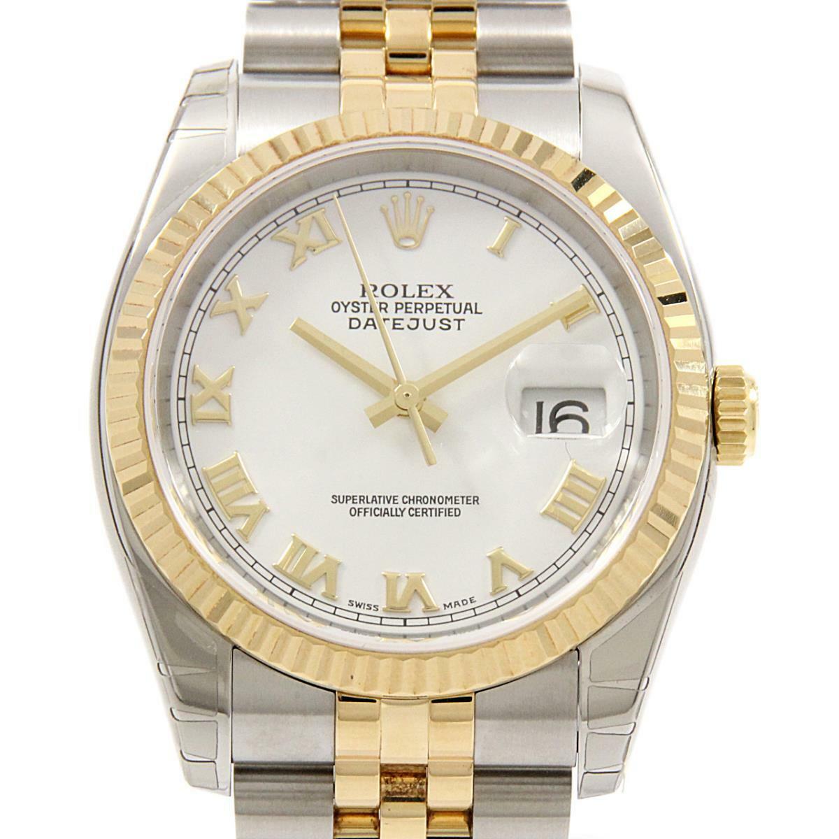 Authentic ROLEX 116233 Datejust SSxYG Automatic #260-003-429-0590