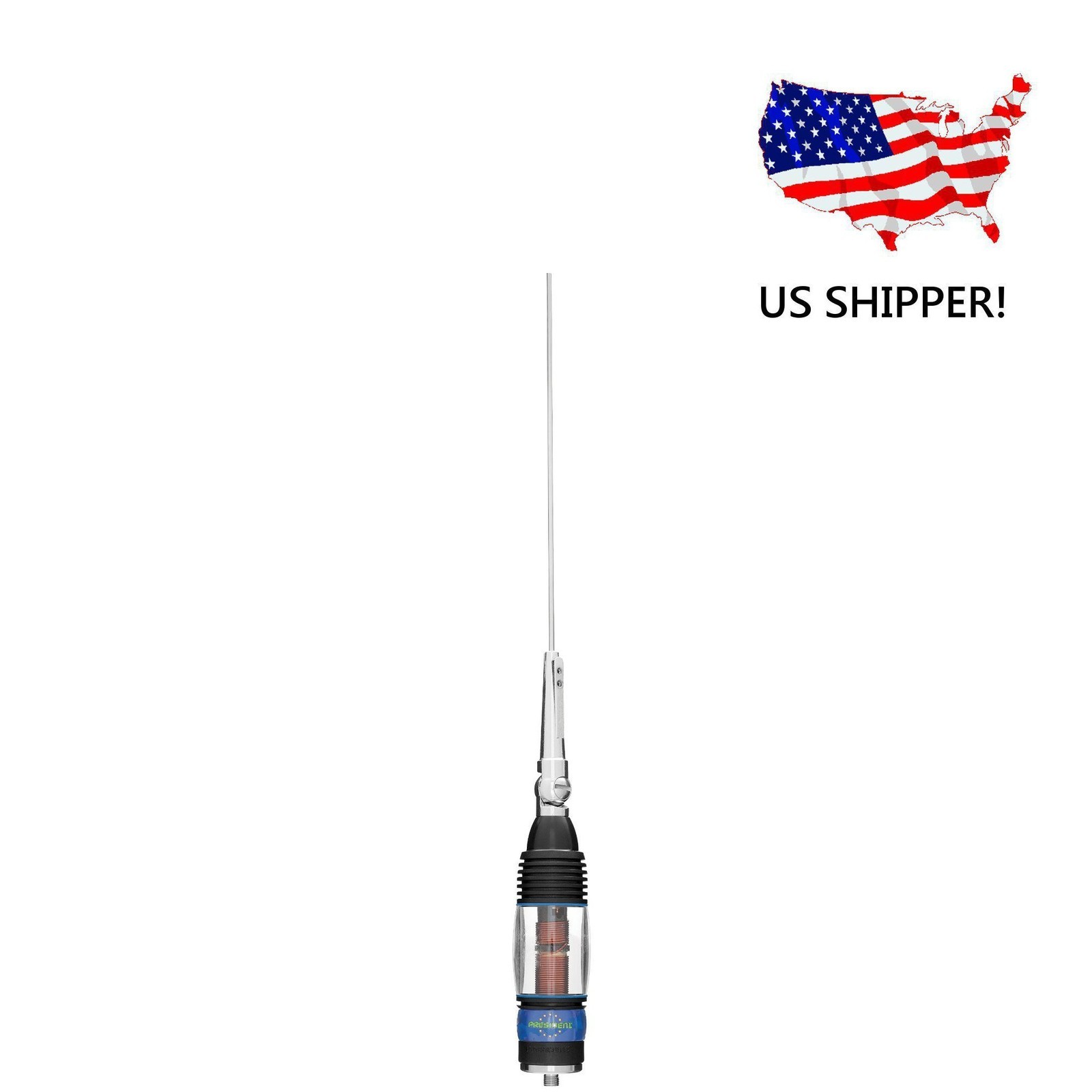 PRESIDENT ELECTRONICS “ALABAMA” RW CB RADIO ANTENNA PRESIDENT ELECTRONICS “ALABAMA” RW CB RADIO ANTENNA