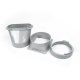 Air Conditioner Exhaust Duct Pipe Hose Interface Connector Flat Round Air Conditioner Exhaust Duct Pipe Hose Interface Connector Flat Round