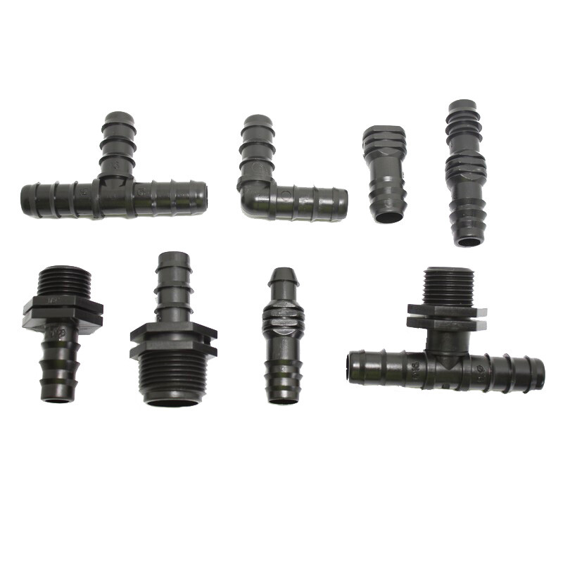 fit 16mm OD Pipe Agricultural Garden Micro Irrigation Watering System Connectors fit 16mm OD Pipe Agricultural Garden Micro Irrigation Watering System Connectors