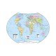 World Map Study Poster Canvas Print Sizes A1 A2 World Map Study Poster Canvas Print Sizes A1 A2