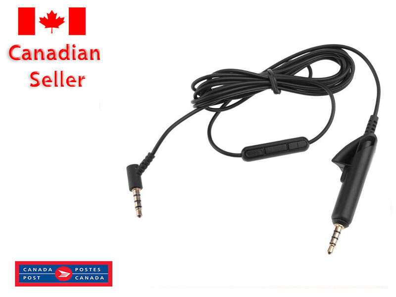 Replacement BOSE QuietComfort 15 Audio Cable Wire Cord w/Mic For QC15 Headphones Replacement BOSE QuietComfort 15 Audio Cable Wire Cord w/Mic For QC15 Headphones